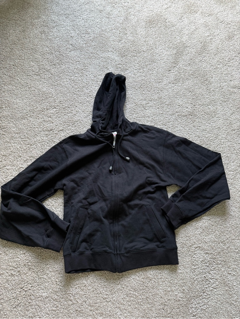 Jerzees Women’s Black Full Zip Hoodie Sweatshirt